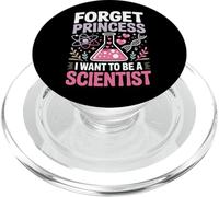 Forget Princess I Want To Be A Scientist PopSockets PopGrip para MagSafe