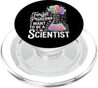 Forget Princess I Want To Be A Scientist PopSockets PopGrip para MagSafe