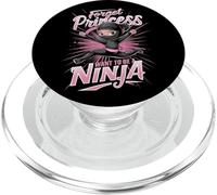 Forget Princess Want To Be A Ninja - Artes Marciales para niñas PopSockets PopGrip para MagSafe