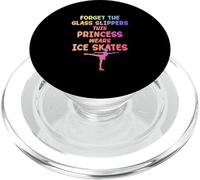Forget The Glass Slippers This Princess Wears - Patines de Hielo PopSockets PopGrip para MagSafe