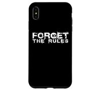 Forget The Rules Olvídate de Las Reglas Carcasa para iPhone XS MAX