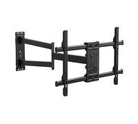 FORGING MOUNT Soporte TV Pared con Brazo Articulado Largo 820mm para Pantallas 32-75 Pulgadas de Planos/Curvosde, Soporte TV Inclinable y Giratorio con Brazo Articulado, Máx VESA 600x400 mm hasta 50kg