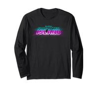 Forgotten Island Neon Logo Manga Larga