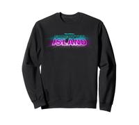 Forgotten Island Neon Logo Sudadera