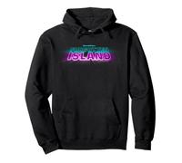 Forgotten Island Neon Logo Sudadera con Capucha