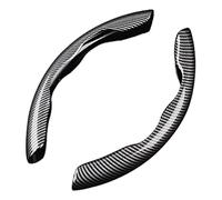 ForGue Fundas para Volante para Hyundai i20 N / 3-Door BC3 GB PB Cubierta Volante Coche Antideslizante Suave Adecuado Todas Estaciones Interior Decoracion Accesorios,blackstyle