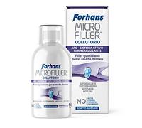 Forhans, Enjuague Bucal Microfiller, Sistema Remineralizante Activo, Relleno Diario del Esmalte Dental, Alivio Rápido para Dientes Sensibles, Limpiador de la Placa, Sin Parabenos ni Flúor, 500ml