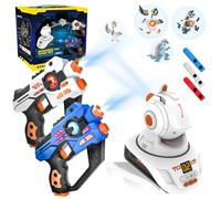 FORHISHER Juego de 2 pistolas láser para niños, con proyector de juguetes para niños y niñas de 6, 7, 8, 9, 10, 11, 12 años en adelante