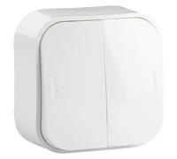 Legrand Interruptor de luz 782406 Doble Pared Blanco