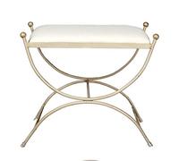 Forja Hispalense banqueta Dormitorio Clarisa - Plata