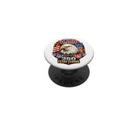 Forjado de Sangre y Tripas 250 años América Águila Calva PopSockets PopGrip Adhesivo