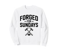 Forjado para los domingos: Fútbol Sudadera