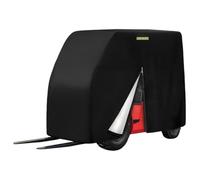 Fork Lift Storage Cover - Fork Truck Cab Cover, Forks Lift Protection with Zipper Door and Reflective Strip, For Construction Garage Building Storage | Facility Loading Dock Distribution Center