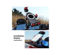 Fork Stem Base Mount Adapter Bike Phone Mount Front Fork Bar Motorbike Accessories 17mm