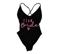 FORKIS Bikinis Mujer Swimsuit De One Piece Swimsuit Team Bride Bride Swimwear Bikini Traje De Baño Summer Summer Bachelorette Fiestet Fiest-Blpi,M