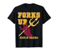 Forks Up - Universidad de Diseño del Estado de Arizona Camiseta