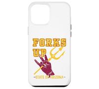 Forks Up - Universidad de Diseño del Estado de Arizona Carcasa para iPhone 12 Pro MAX