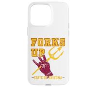 Forks Up - Universidad de Diseño del Estado de Arizona Carcasa para iPhone 15 Pro MAX