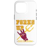 Forks Up - Universidad de Diseño del Estado de Arizona Carcasa para iPhone 16 Pro