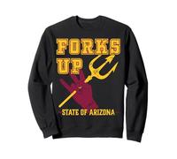 Forks Up - Universidad de Diseño del Estado de Arizona Sudadera