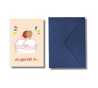 Forletter - Tarjeta de Felicitación, 15 x 21'5 cm, Cumpleaños, Ellos