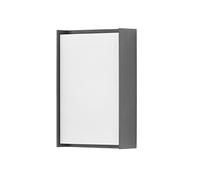 FORLIGHT Aplique de Pared Exterior LED 4000K, Luz Neutra para Terraza y Jardín, Aluminio Gris Antracita, Diseño Moderno, Iluminación Eficiente y Duradera