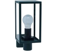 FORLIGHT Aplique exterior aluminio transparente 12x18x29 cm