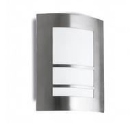 FORLIGHT Aplique Exterior IP55 Acero Inoxidable E27 60W 1500 Lúmenes - Iluminación de Jardín y Terraza, Resistente al Agua, Diseño Moderno