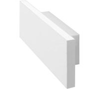 FORLIGHT Aplique interior led aluminio blanco 22x4x8 cm