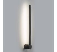 Forlight Aplique LED para baño Passeggio Nova, 60 cm, negro