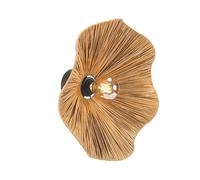 FORLIGHT Aplique LED Rainfo E27 15W Negro, Iluminación interior Elegante y Resistente