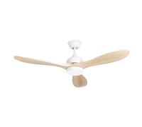 FORLIGHT Calar Ventilador de Techo con luz LED Silencioso con 5 velocidades,