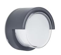 FORLIGHT Creu Aplique Exterior Redondo en Negro con selector de Temperatura