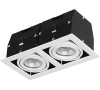 FORLIGHT Downlight gu10/g5,3 ip23 100w blanco