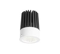 FORLIGHT Downlight LED 11.2W IP23, Ajustable CCT 3000-5000K, Iluminación Interior Eficiente, Blanco, Ideal para Hogar y Oficina, Diseño Moderno y Versátil