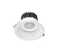 FORLIGHT Downlight LED 14W IP44 para Baño, Luz Cálida 3000K, 1149 Lúmenes, Diámetro 140mm, Iluminación Eficiente y Duradera, Blanco
