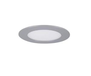 Forlight Easy - Downlight LED redondo empotrable gris 12cm 580lm 4000K