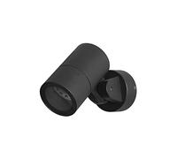 FORLIGHT Foco Proyector Exterior IP65 - Aplique de Pared y Techo Orientable para Terrazas y Porches, GU10 8W, Negro, Iluminación Resistente al Agua para Ambientes Exteriores