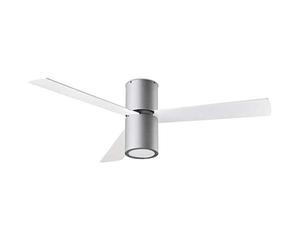 FORLIGHT Formentera Ventiladro de techo con luz E27 3 Velocidades programable Gris