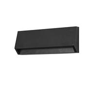 FORLIGHT Grove Aplique Gris Led para Exterior de 3W Resistente al Agua IP65. Foco Led Moderno de Pared y Suelo para Señalización de Jardín, Porche y Patio