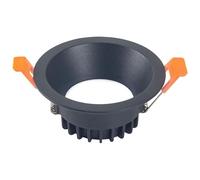 FORLIGHT Jet Downlight Redondo con luz Blanco Neutro 4000K en Color Negro Ø 85mm