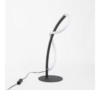FORLIGHT Lámpara de Mesa LED 6.5W para Oficina y Hogar, Luz Blanca Neutra 4000K, Diseño Moderno Negro, Ideal para Dormitorio y Salón, Iluminación Interior Eficiente