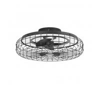 Forlight merak - ventilador de techo con lámpara led sin aspas. ventilador de plafón 6 velocidades y luz regulable 2700-6000k