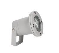 FORLIGHT Post - Foco Exterior 1 Luz Gris IP65