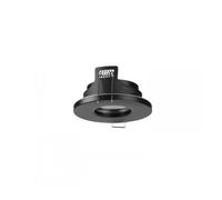 Forlight rame - downlight empotrable de techo de 85mm de diámetro para bombilla gu10 en color negro