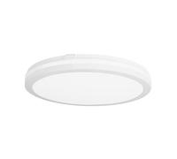 FORLIGHT Scal - Plafón LED Exterior Regulable, 30cm, Temperatura de Color 3000-6000K, Iluminación Blanca, Ideal para Jardín y Terraza
