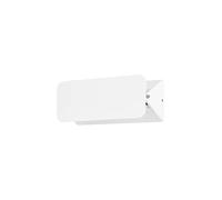 FORLIGHT Shape - Aplique LED Exterior Modulable y Orientable para Jardín y Terraza. Aplique de Pared con LED 4.5W Blanco Cálido 3000K. Color Blanco