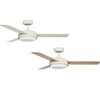 Ventilador de techo - LEDS C4 30-4864-16-F9, 42 W, 5 velocidades, Blanco