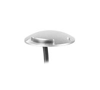 FORLIGHT Way - Foco LED Empotrable para Suelo y Pared, Luz Cálida 3000K, Aluminio Gris, Exterior, Resistente al Agua, Iluminación Decorativa, 12V, 100mm Diámetro
