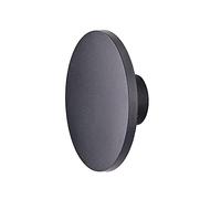 FORLIGHT Yika - Aplique LED empotrable para Exterior Negro 690lm 3000K IP44